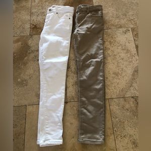 Girls Pants /Uniform Pants Size 14 Set of 2 Jeans